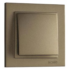 Выключатель одноклавишный Mono Electric Despina 102-232325-100