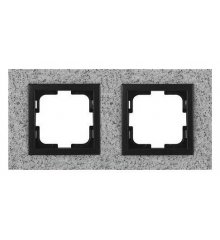 Рамка на 2 поста Mono Electric Style Granit 107-600000-161