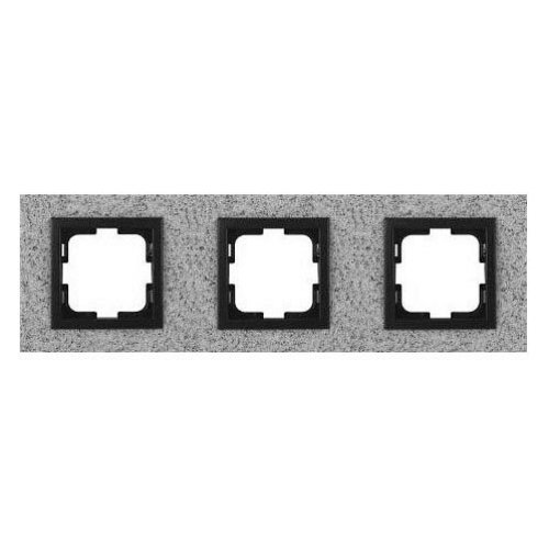 Рамка на 3 поста Mono Electric Style Granit 107-600000-162