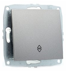 Выключатель проходной одноклавишный без рамки Mono Electric Despina / Larissa 500-002425-109