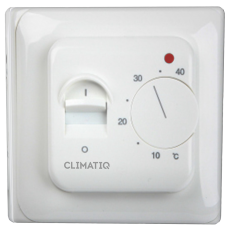Терморегулятор с ручным управлением CLIMATIQ BT (белый)