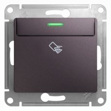 Systeme Electric Glossa Сиреневый туман Выключатель карточный, сх.6, 10AX