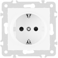 Розетка am-206 206.40-1.white