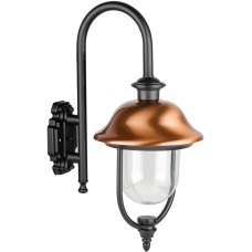 Настенный фонарь уличный MADRID-COOPER 84302c/10 Bl