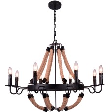 Подвесная люстра Marsiglia A8956LM-8BK