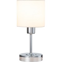 Интерьерная настольная лампа Denver 1109/1 Chrome/Beige