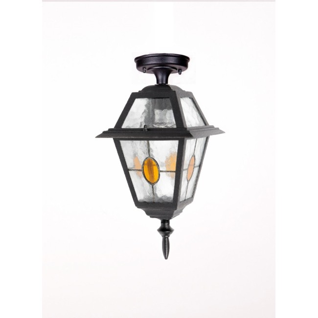 Потолочный светильник уличный FARO lead GLASS 91105A lgY Bl