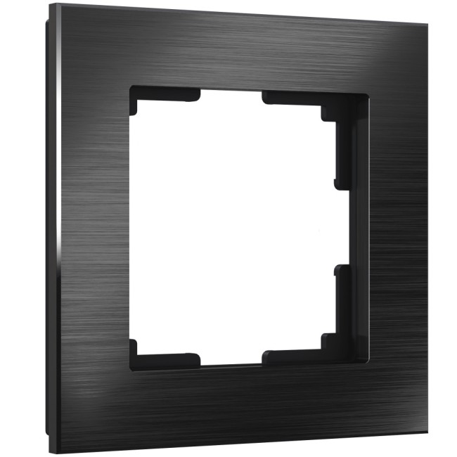 Рамка Aluminium черный алюминий W0011708