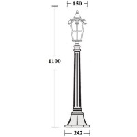 Наземный фонарь PORTO 86107 Gb