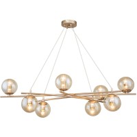 Подвесная люстра Balance 1119/8S Gold
