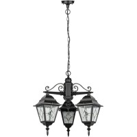 Уличный светильник подвесной QUADRO M lead GLASS 79970MlgW/3 Bl