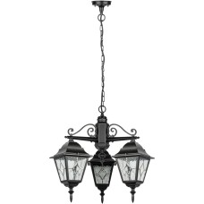 Уличный светильник подвесной QUADRO M lead GLASS 79970MlgW/3 Bl