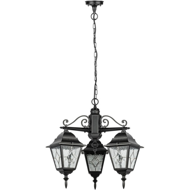 Уличный светильник подвесной QUADRO M lead GLASS 79970MlgW/3 Bl