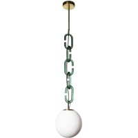 Подвесной светильник Chain 10128P Green