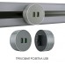 Трековая розетка Am-track-sockets 380011TS/USBx2 Grey