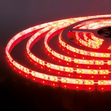 Лента светодиодная 12V 4,8W 60Led 2835 IP65 красный, 5м