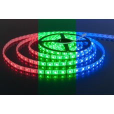Лента светодиодная 12V 14,4W 60Led 5050 IP65 RGB, 5м