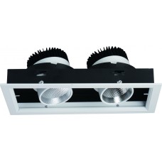 Точечный светильник Cardani A1712PL-2WH