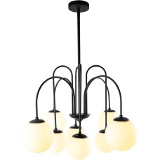 Потолочная люстра Mebsuta A1675LM-8BK