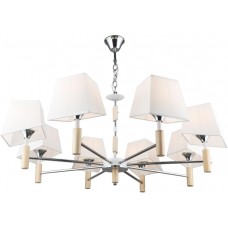 Подвесная люстра MD.4221-8-P-CH+WH