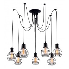 Подвесной светильник Spider A1109SP-7BK