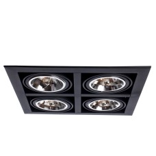 Точечный светильник Cardani Grande A5935PL-4BK