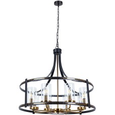 Подвесная люстра Avior A7011SP-8BK