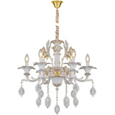 Подвесная люстра CLEOPATRA CLEOPATRA SP6 WH+GL