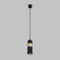 Подвесной светильник Viero 50096/1 черный/золото