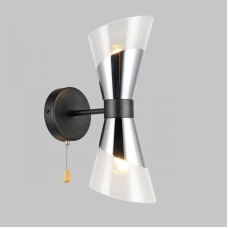 Бра MD.51913-2-W-BK+CH