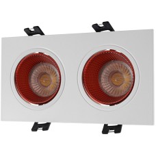 Точечный светильник DK3020WRD DK3072-WH+RD