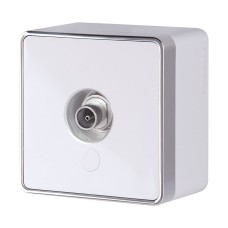 Розетка Накладные механизмы Gallant белые W5083001