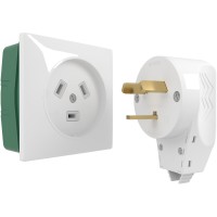Розетка Встраиваемые механизмы белые W1189201