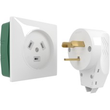 Розетка Встраиваемые механизмы белые W1189201