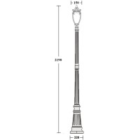 Наземный фонарь VERONA 86209 Gb