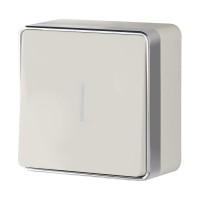 Выключатель Накладные механизмы Gallant слоновая кость W5010103