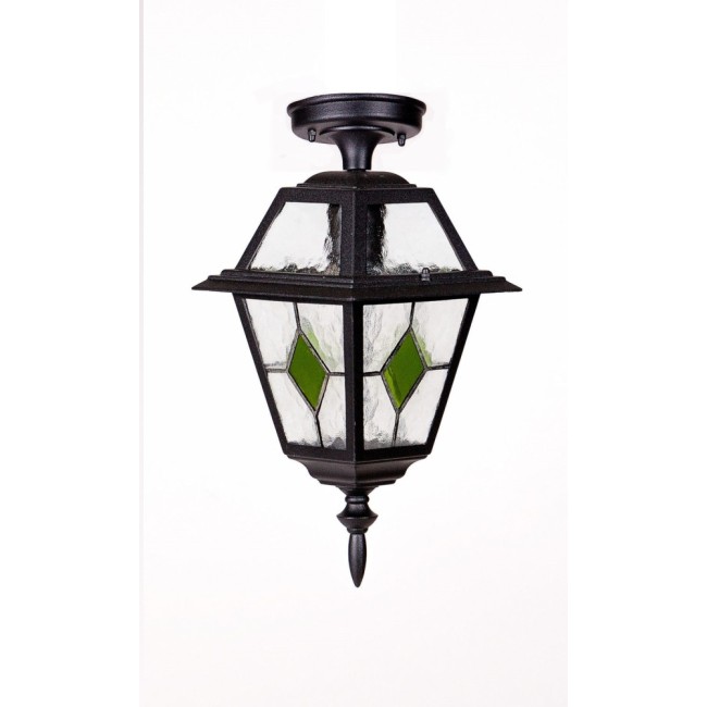 Потолочный светильник уличный FARO lead GLASS 91105A lgG Bl