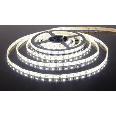 Лента светодиодная 12V 14,4W 60Led 5050 IP65 холодный белый, 5м