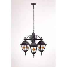 Уличный светильник подвесной QUADRO M lead GLASS 79970МlgY/3 Bl