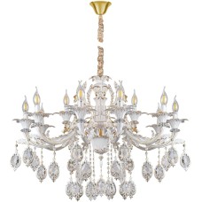 Подвесная люстра CLEOPATRA CLEOPATRA SP10+5 WH+GL