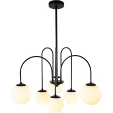 Потолочная люстра Mebsuta A1675LM-6BK