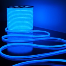 Гибкий неон LS 003 220V 9,6 IP67 Гибкий неон 220V 9,6W 144Led 2835 IP67 круглый синий, 50 м