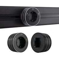 Трековая розетка Am-track-sockets 380011TS/ES Black