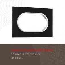 Рамка am-502.01 502.01-double.black