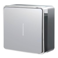 Выключатель Накладные механизмы Gallant серебряные W5010106