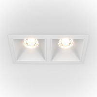 Точечный светильник Alfa LED DL043-02-10W3K-SQ-W