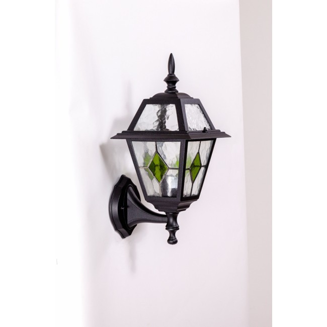 Настенный фонарь уличный FARO lead GLASS 91101/04 lgG Bl