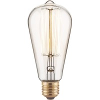 Ретро лампочка накаливания Эдисона ST64 ST64 60W E27