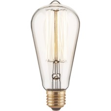 Ретро лампочка накаливания Эдисона ST64 ST64 60W E27