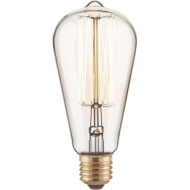 Ретро лампочка накаливания Эдисона ST64 ST64 60W E27